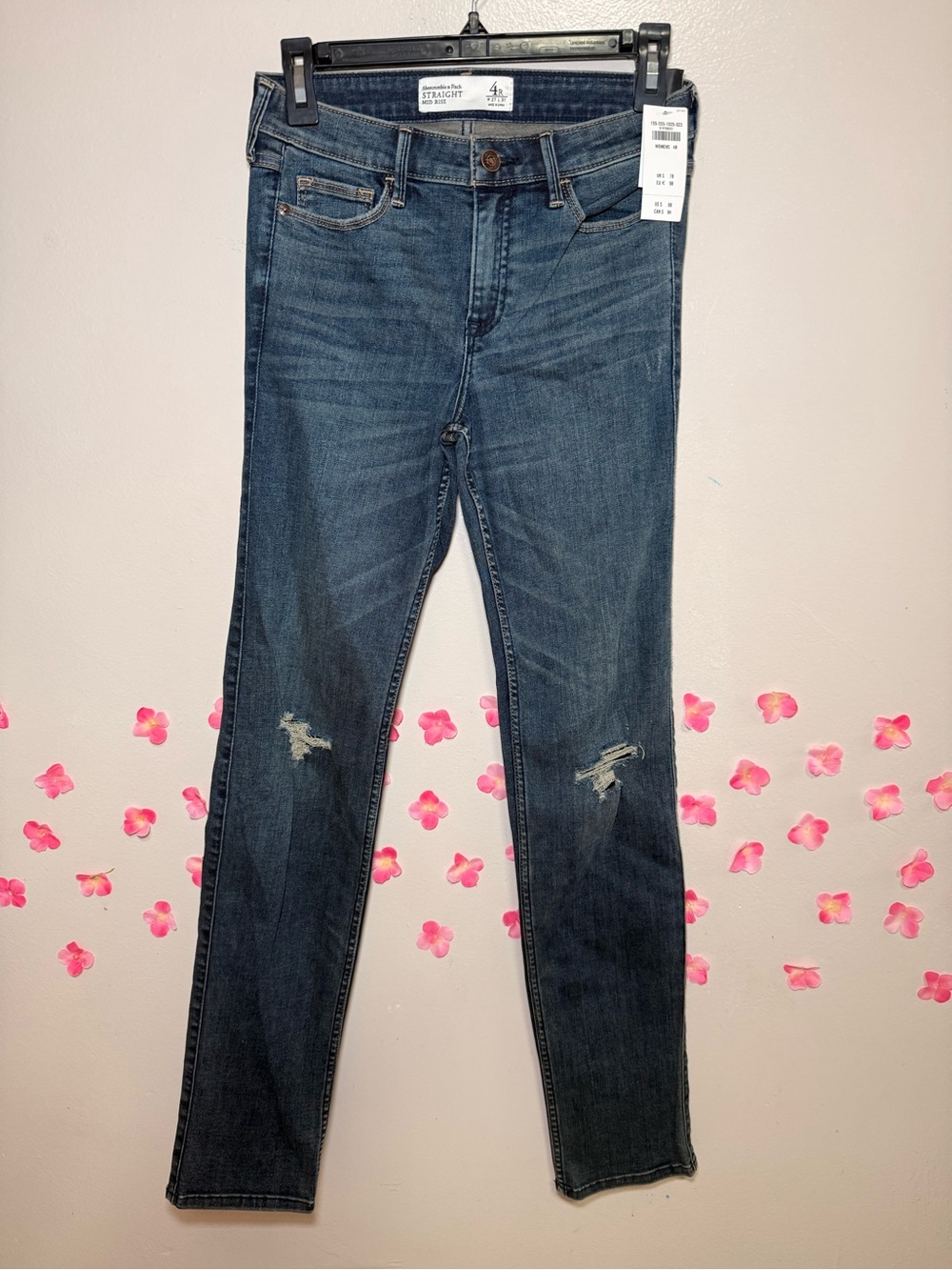 Abercrombie & Fitch Blue Classic Straight Jeans